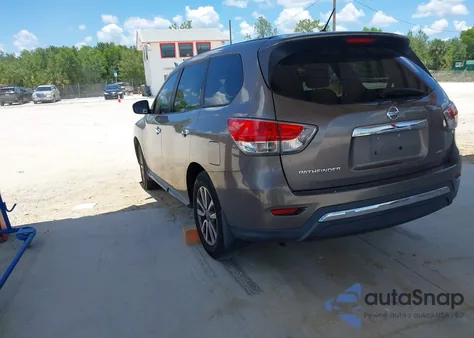 2014 Nissan Pathfinder S из США, поврежденный, VIN 5N1AR2MM5EC617446